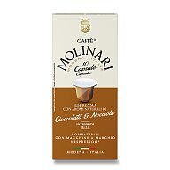 Caffe Molinari - kávové kapsle - Cioccolato&amp;amp;Nocciola, 10 ks
