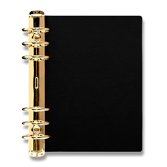 Obrázek produktu Kroužková mechanika Large (38 mm) - do A5 diářů Filofax, zlatá