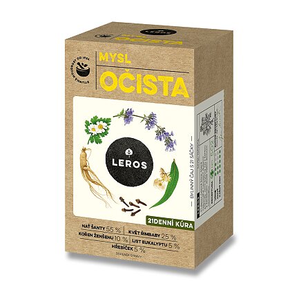 Obrázek produktu Leros Dobré bytí - bylinný čaj - Očista mysli