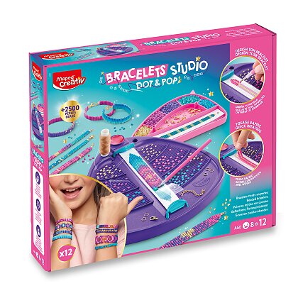 Product image Maped Creativ Bracelets Studio Dot & Pop - kreativní sada - výroba náramků