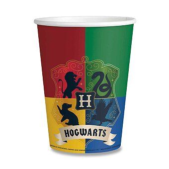 Obrázek produktu Papírové kelímky Harry Potter - objem 0,25 l, 8 ks