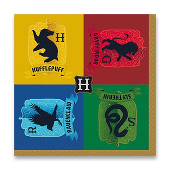 Obrázek produktu Papírové ubrousky Harry Potter - 33 x 33 cm, 16 ks