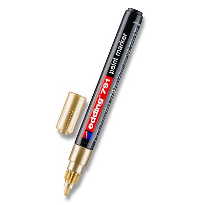 Obrázek produktu Edding Paint Marker 791 - lakový popisovač - zlatý