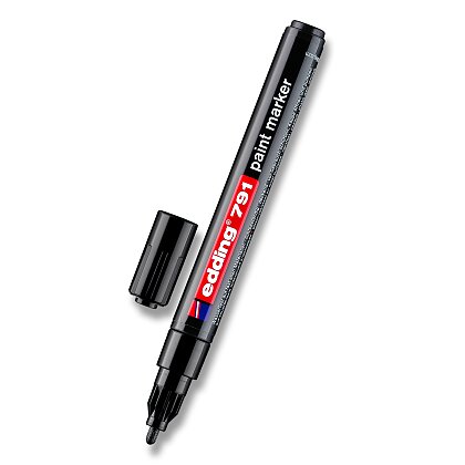 Obrázok produktu Edding Paint Marker 791 - lakový popisovač - čierny