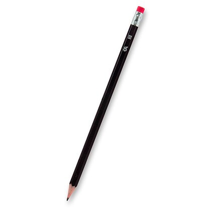 Obrázok produktu OA Pencil Black - obyčajná ceruzka s gumou - 12 ks, HB = 2