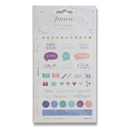 Product image Filofax - náplň osobních / A5 diářů - samolepky Expressions