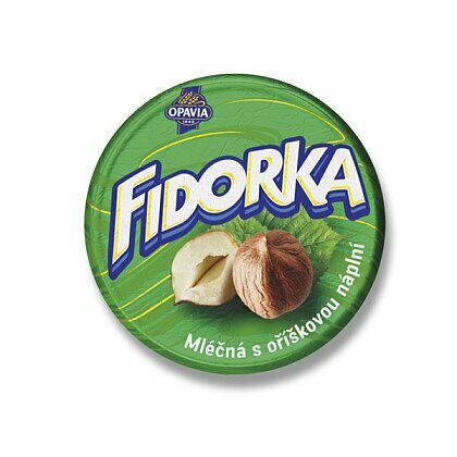 Obrázok produktu Opavia Fidorka - mliečna čokoláda s orieškami, 30 g