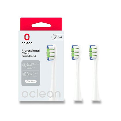 Obrázek produktu Oclean X Pro Digital - náhradní hlavice - bílá, 2 ks