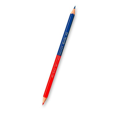 Obrázok produktu Koh-i-noor - dvojfarebná obyčajná ceruzka - 12 ks, červená/modrá