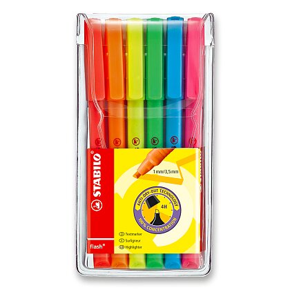 Obrázok produktu Stabilo Flash - zvýrazňovače - 6 farieb