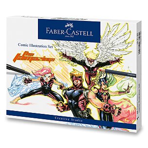 Popisovač Faber-Castell Pitt Artist Pen Comic Illustration
