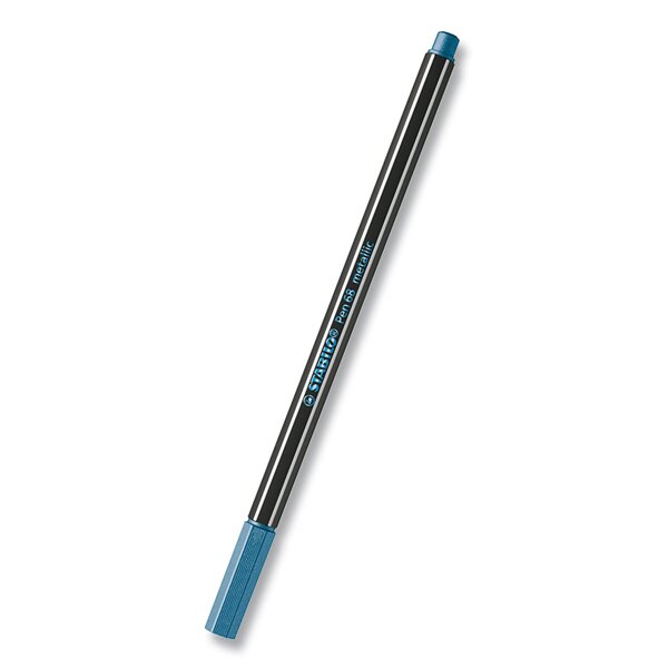 Fix Stabilo Pen 68 metallic metalická modrá