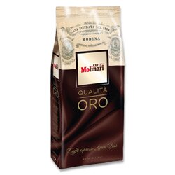 Levně Caffe Molinari Oro - zrnková káva - 1000 g