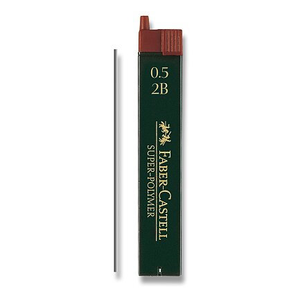 Obrázok produktu Faber-Castell Super-polymer - tuhy - 0,5 mm, tvrdosť 2B