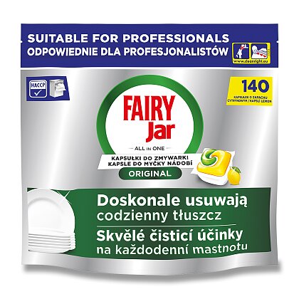 Obrázek produktu Jar Profi All in One - kapsle do myčky - 140 kapslí