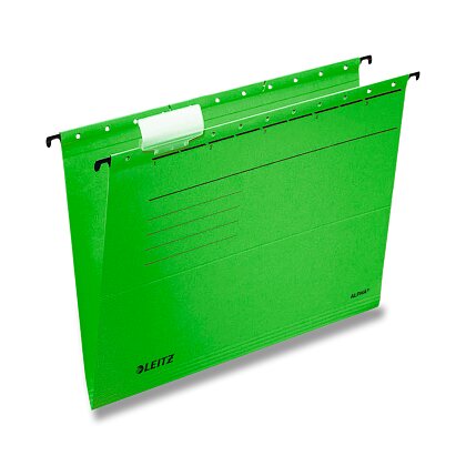 Obrázek produktu Leitz Alpha - závěsné zakládací desky - zelené, typu "V"