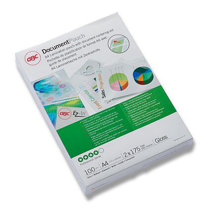 Product image GBC - laminovací kapsy - A4, 175 mic, 100 ks