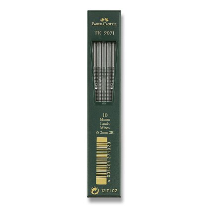 Obrázek produktu Faber-Castell TK 9071 - grafitové tuhy - 2 mm, tvrdost 2B