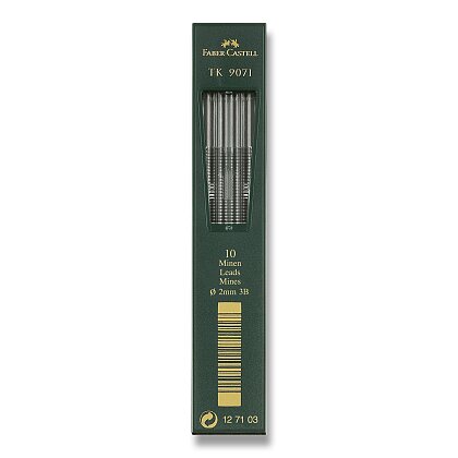 Obrázok produktu Faber-Castell TK 9071 - grafitové tuhy - 2 mm, tvrdosť 3B