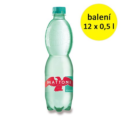 Obrázek produktu Mattoni - jemně perlivá minerální voda - 12 × 0,5 l