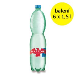 Levně Mattoni - neperlivá minerální voda 6 × 1,5 l