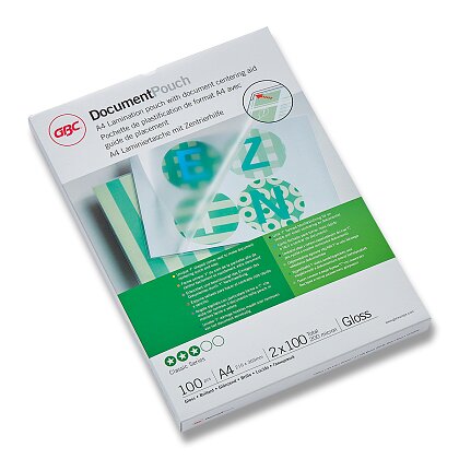 Product image GBC - laminovací kapsy - A4, 100 mic, 100 ks
