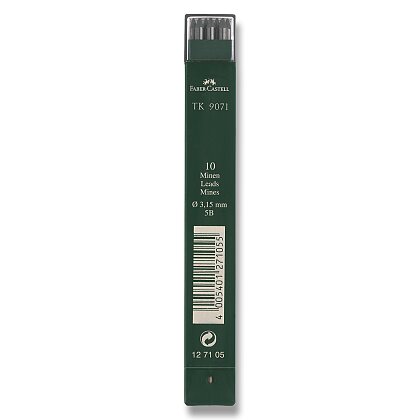Obrázek produktu Faber-Castell TK 9071 - grafitové tuhy - 3, 15 mm, tvrdost 5B