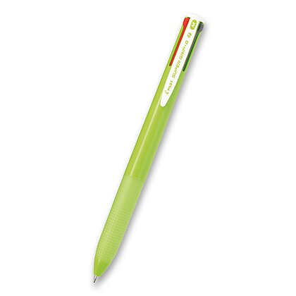 Obrázek produktu Pilot SuperGrip G 4 - čtyřbarevná kuličková tužka - sv. zelená