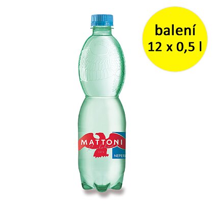 Obrázek produktu Mattoni - neperlivá minerální voda - 12 × 0,5 l