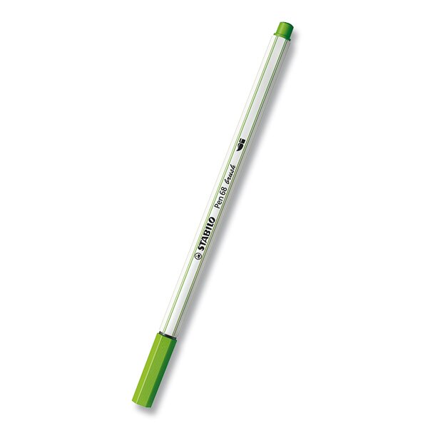 Fix Stabilo Pen 68 Brush listová zeleň
