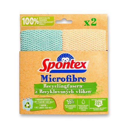 Obrázok produktu Spontex Microfibre - utierka z mikrovlákna - 2 ks