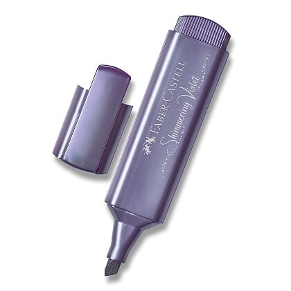 Obrázek produktu Faber-Castell Textliner 46 Metallic - zvýrazňovač - metalický tm. fialový
