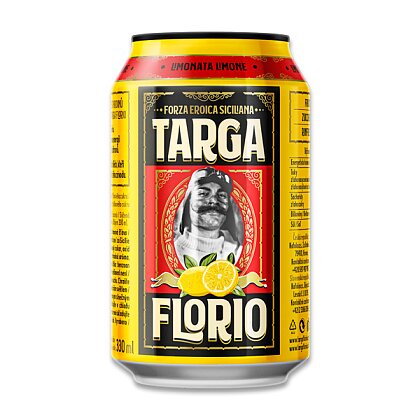 Obrázek produktu Targa Florio - citronová limonáda - citron, 330 ml