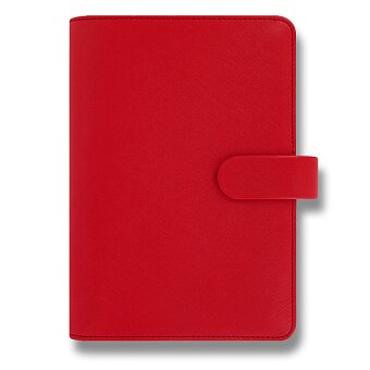 Obrázek produktu Osobní diář Filofax Saffiano A6 - červený