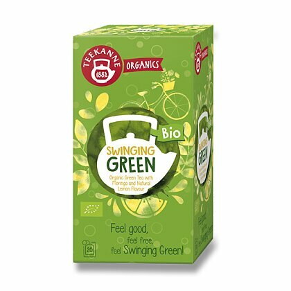 Obrázok produktu Teekanne Organics - zelený čaj - Swinging, 20 ks