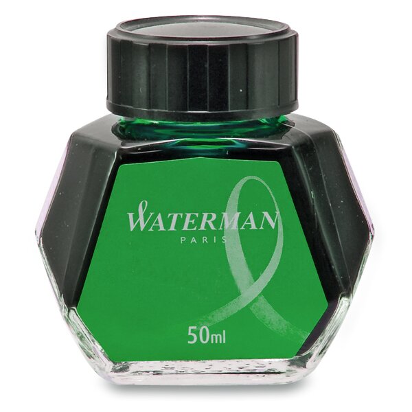Lahvičkový inkoust Waterman zelený