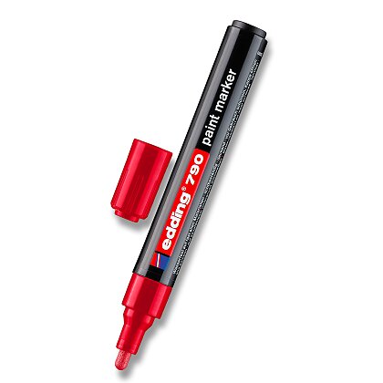 Obrázok produktu Edding Paint Marker 790 - lakový popisovač - červený