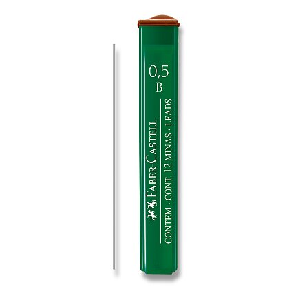 Obrázok produktu Faber-Castell Mine Polymer - grafitové tuhy - 0,5 mm, tvrdosť B