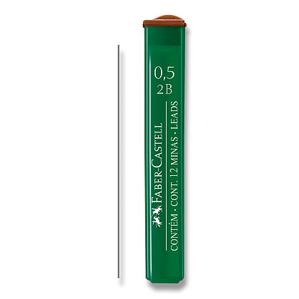 Product image Faber-Castell Mine Polymer - grafitové tuhy - 2B, 0,5 mm