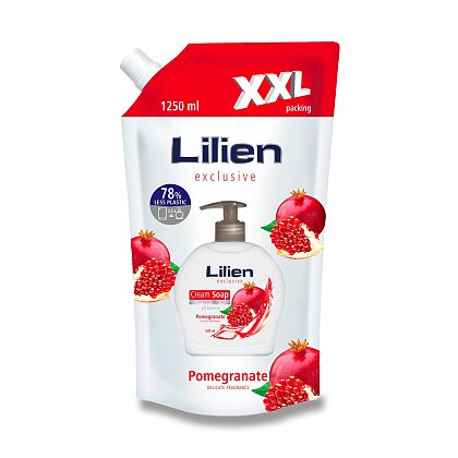 Obrázok produktu Lilien - tekuté mydlo - Pomegranate, náhradná náplň, 1,25 l