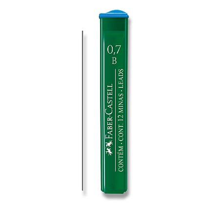 Obrázok produktu Faber-Castell Mine Polymer - grafitové tuhy - 0,7 mm, tvrdosť B