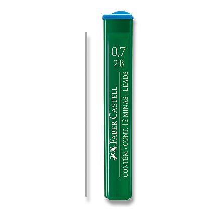 Obrázok produktu Faber-Castell Mine Polymer - grafitové tuhy - 0,7 mm, tvrdosť 2B