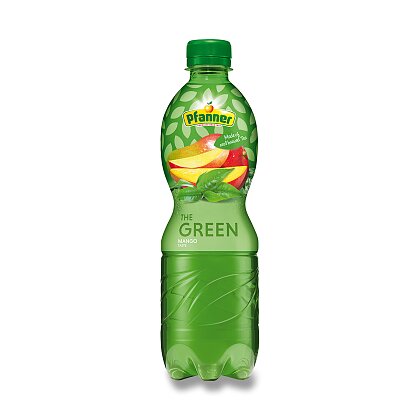 Obrázek produktu Pfanner Grüne Tee - zelený čaj s mangem, 0,5 l