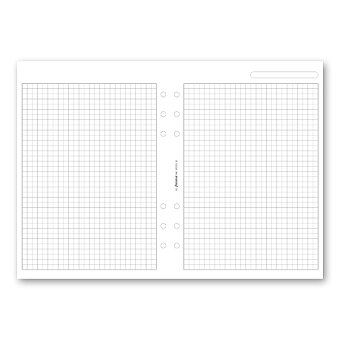 Obrázek produktu Poznámkový papír, čtverečkovaný - náplň A5 k diářům Filofax