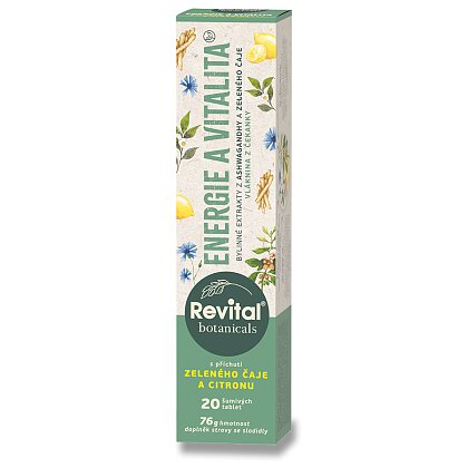 Product image Revital Botanicals Energy and Vitality - effervescent tablets - 20 tablets