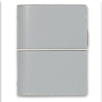 Obrázek produktu Kapesní diář Filofax Domino A7 - šedý