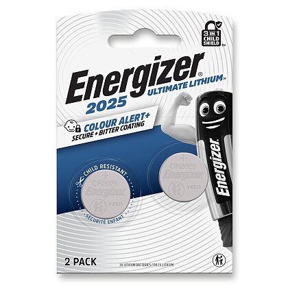 Obrázek produktu Energizer - lithiová baterie - CR2025, 2 ks