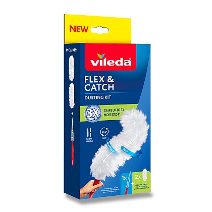 Obrázok produktu Vileda Flex&Catch - prachovka s krátkou rukoväťou