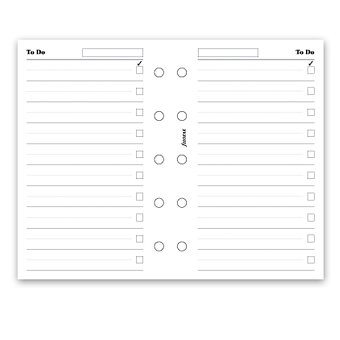 Obrázek produktu Seznam úkolů - náplň mini diářů Filofax