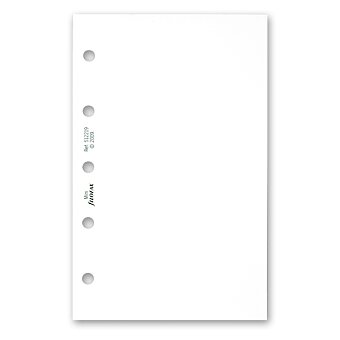 Obrázek produktu Poznámkový blok, čistý - náplň mini diářů Filofax
